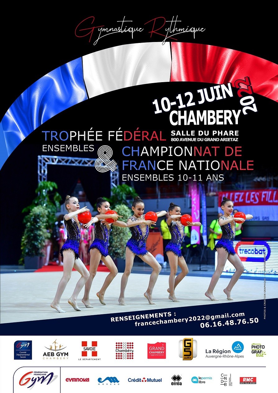 Chpt de France GR - CHAMBERY 10-12 JUIN 