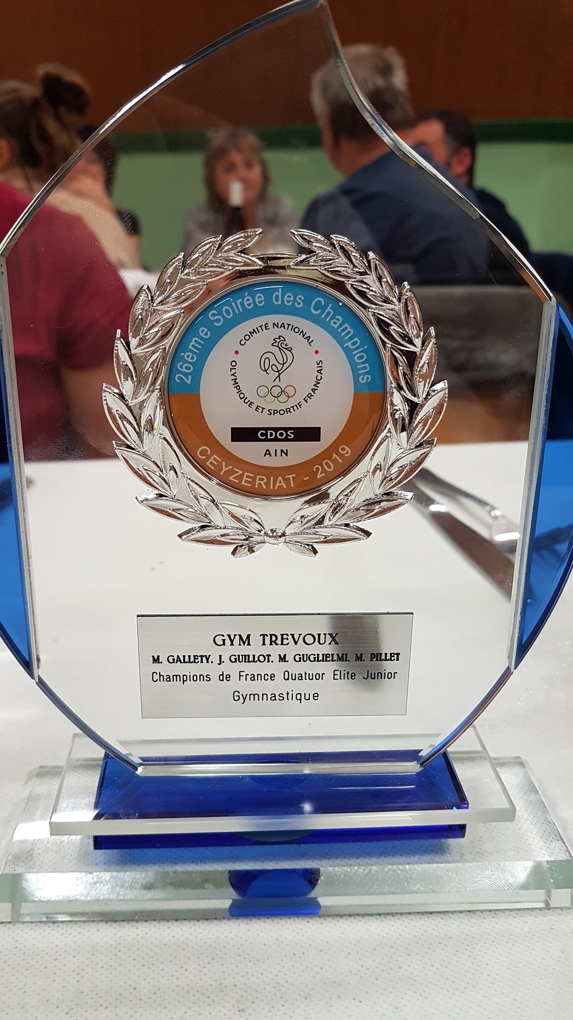 Trophées des Champions - CDOS 01 - Ceyzériat octobre 2019