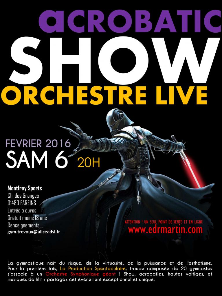 Acrobatic Show Orchestre Live