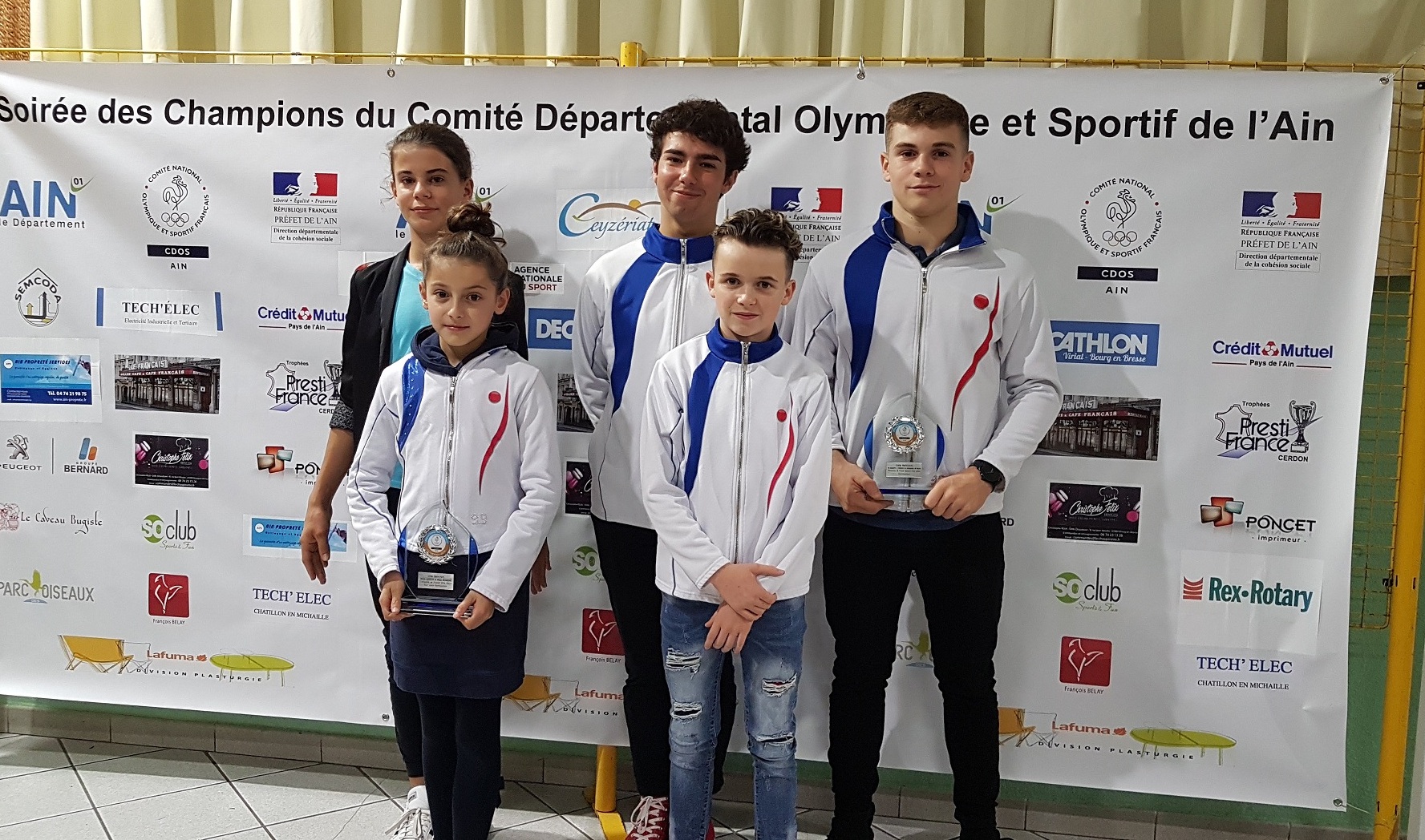 Trophées des Champions - CDOS 01 - Ceyzériat octobre 2019