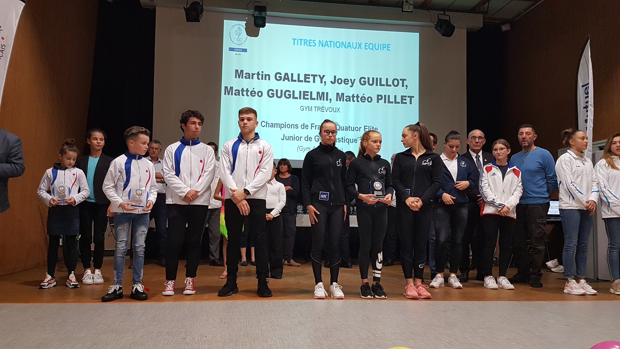 Trophées des Champions - CDOS 01 - Ceyzériat octobre 2019