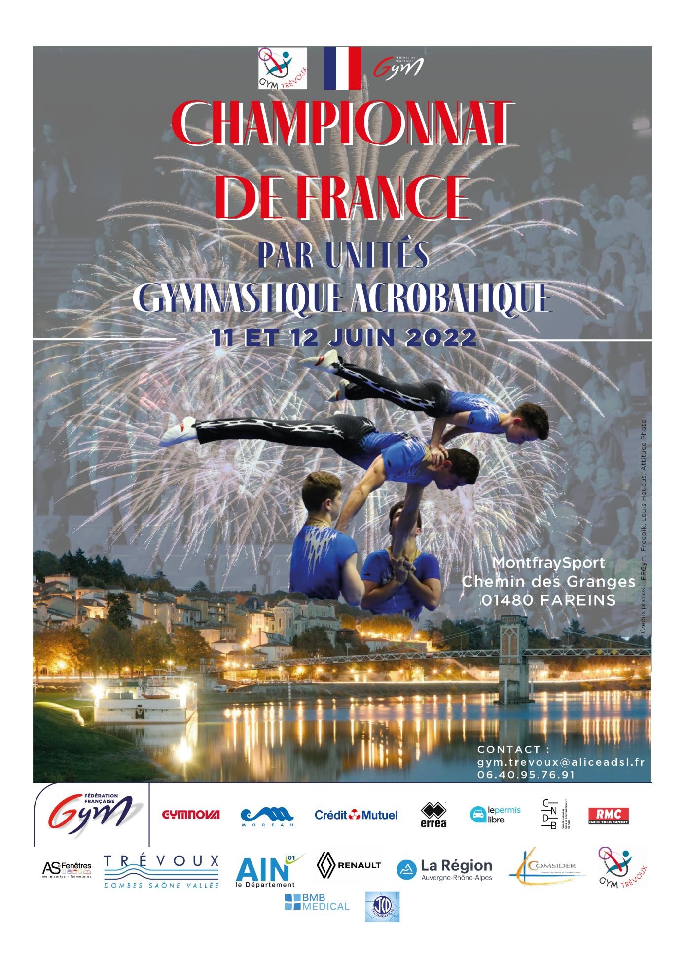 Chpt de France GAC - FAREINS 10 AU 12 JUIN 2022