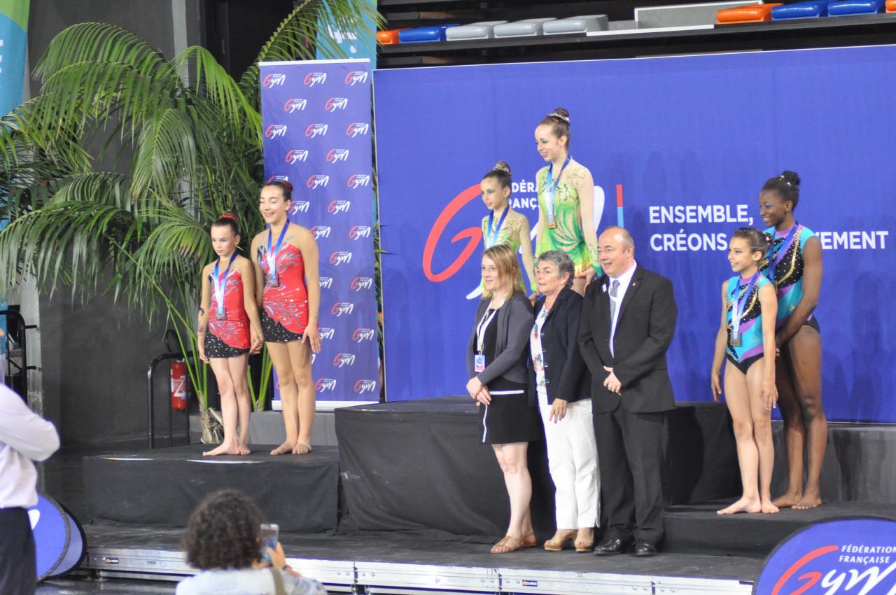 Inès et Elisa, Vice-Championnes de France