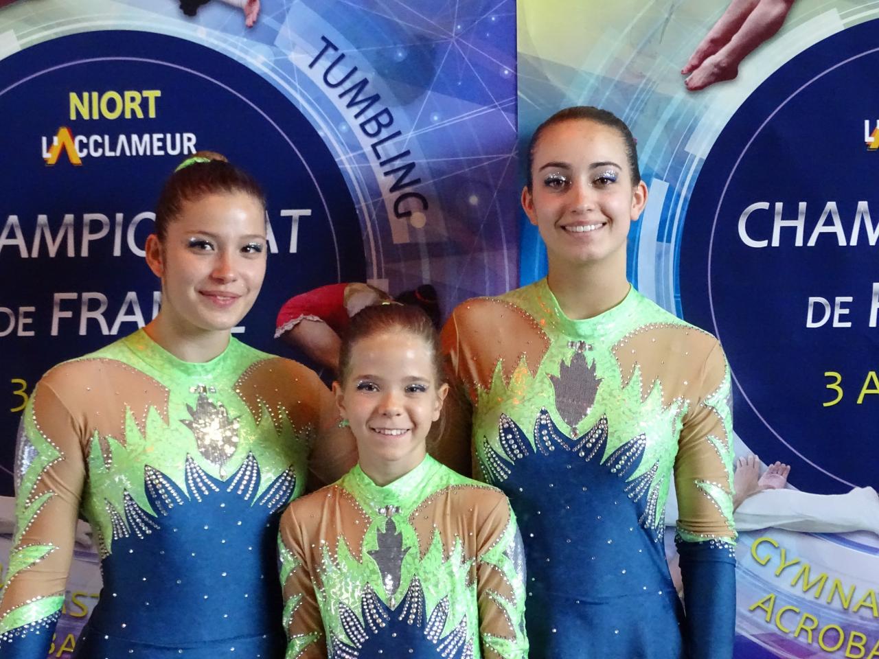 Alexandra, Amélie et Oriane